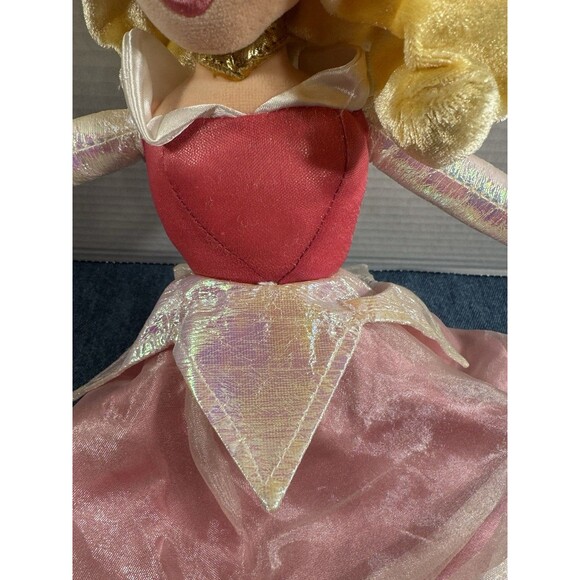 disney reversible Aurora And Ariel Princess Plush Doll - Picture 3 of 16